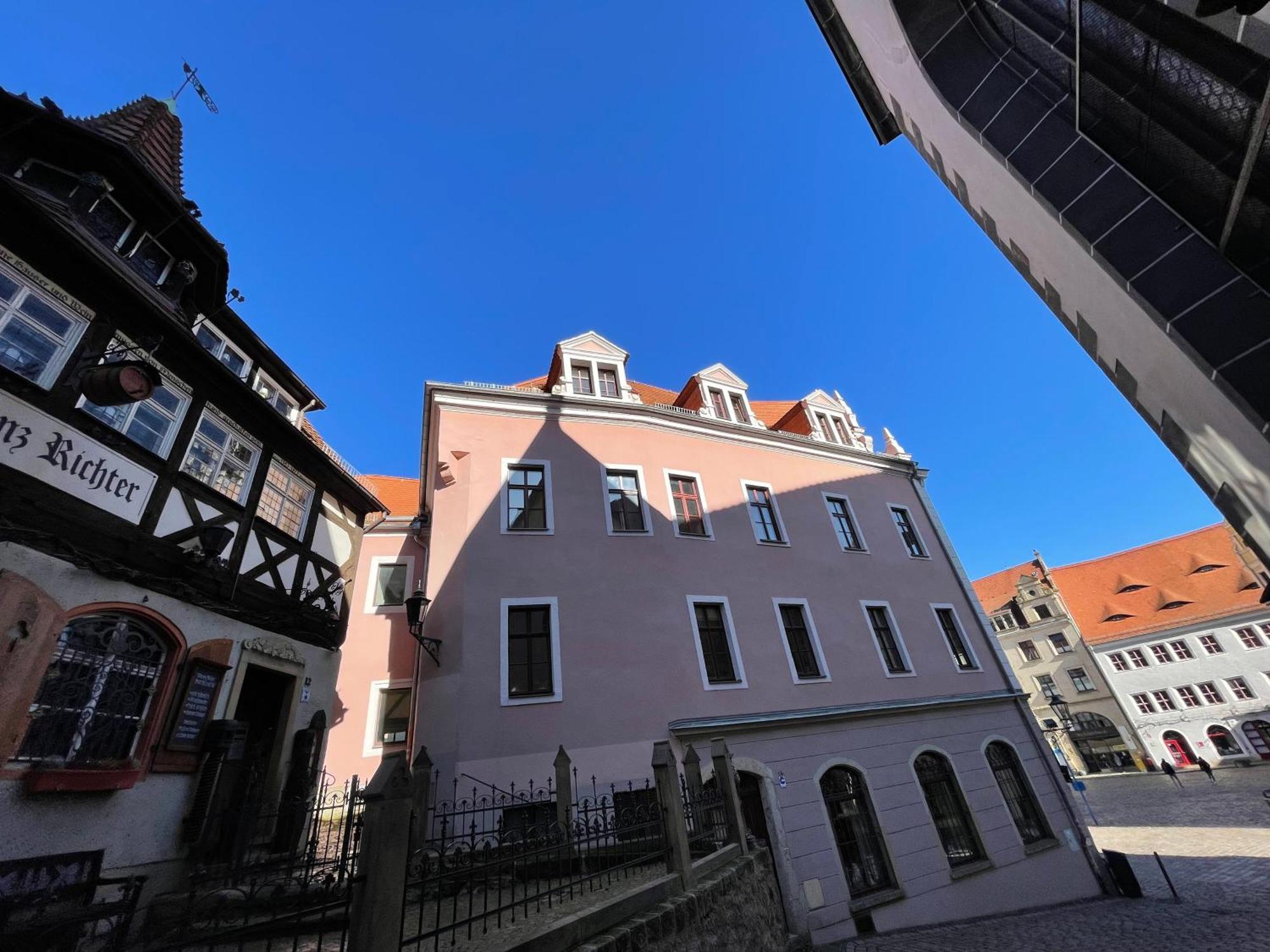 Pension Am Markt Meißen Exteriör bild