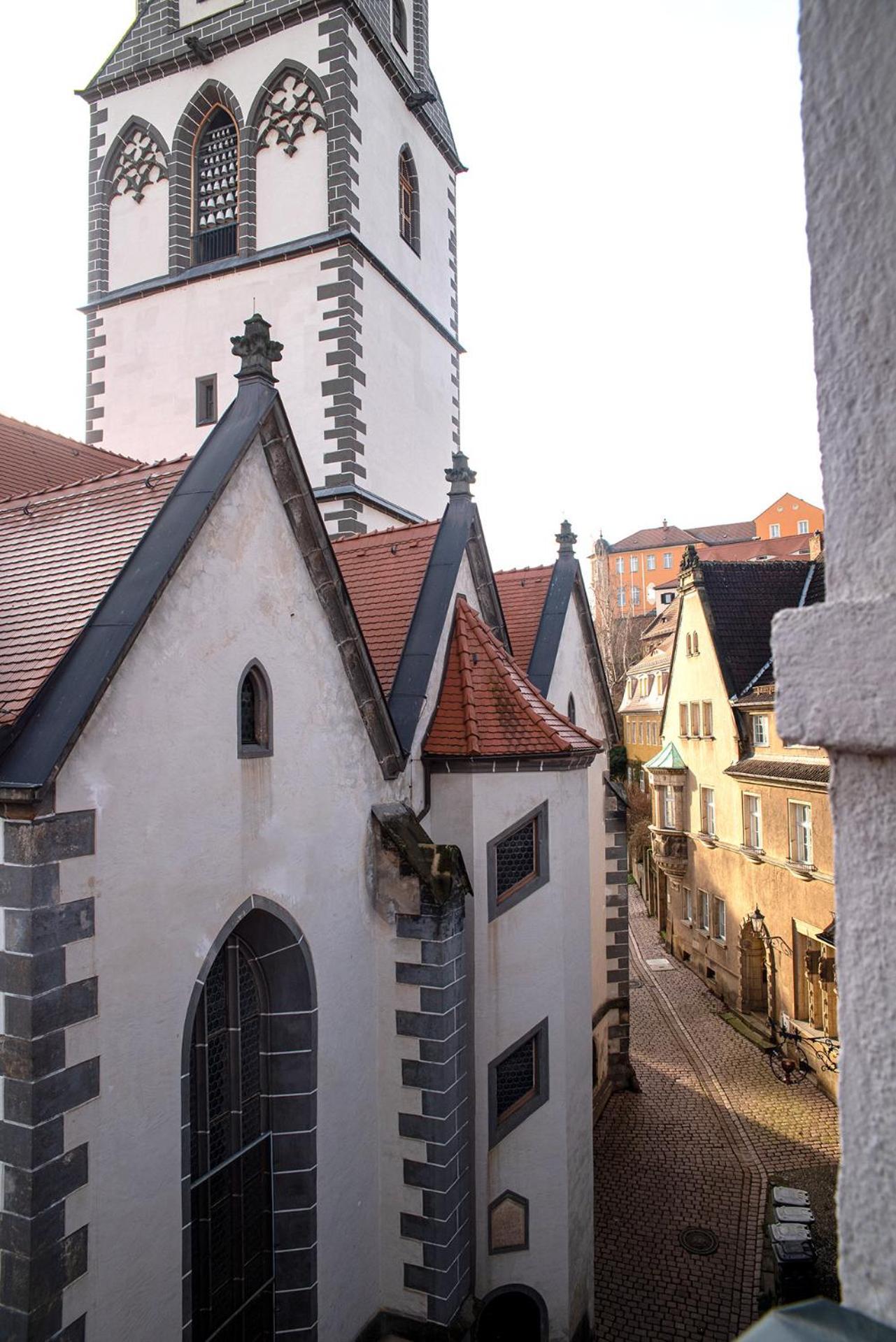 Pension Am Markt Meißen Exteriör bild